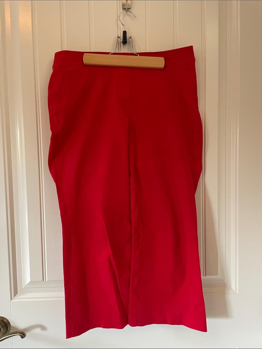 SPANX Petite Women's Red Trousers